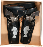 "HAVE GUN - WILL TRAVEL" BOXED HOLSTER SET.