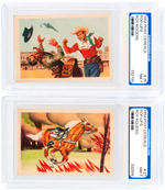 “ROY ROGERS POP-OUT CARD” POST CEREAL COMPLETE PREMIUM SET.