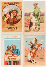 “ROY ROGERS POP-OUT CARD” POST CEREAL COMPLETE PREMIUM SET.