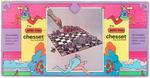 "THE PETER MAX CHESSET" BOXED CHESS SET.
