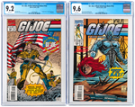 "G.I. JOE - A REAL AMERICAN HERO" #150-155 HIGH GRADE CGC LOT.
