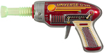 "UNIVERSE GUN" BOXED FRICTION SPARKING SPACE PISTOL.