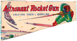 DAIYA "ASTRONAUT ROCKET GUN" BOXED FRICTION SPARKING SPACE PISTOL.