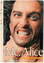 "ME, ALICE" ALICE COOPER SIGNED AUTOBIOGRAPHY.