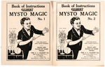 "GILBERT MYSTO MAGIC EXHIBITION SET" BOXED 1930 SET.