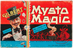 "GILBERT MYSTO MAGIC EXHIBITION SET" BOXED 1950s SET.