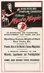 "GILBERT MYSTO MAGIC SHOW SET" NO. 25.