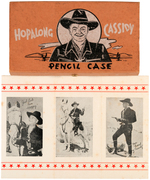 HOPALONG CASSIDY PENCIL BOX & CALENDAR.