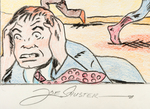 "ACTION COMICS" #1 COVER RECREATION ORIGINAL ART BY SUPERMAN CREATOR JOE SHUSTER.