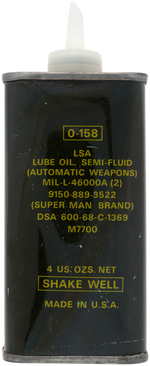 SUPERMAN "LUBE OIL" TIN CONTAINER.