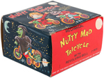 MARX "NUTTY MAD TRICYCLE" BOXED WIND-UP.