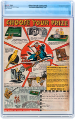 "SILVER STREAK COMICS" #16 NOVEMBER 1941 CGC 3.0 GOOD/VG.