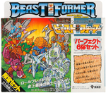 "BATTLE BEASTS" BOXED "BEAST FORMER ROLE-PLAYING ANIMAL TEAM" JAPANESE SET.