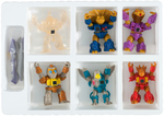 "BATTLE BEASTS" BOXED "BEAST FORMER ROLE-PLAYING ANIMAL TEAM" JAPANESE SET.