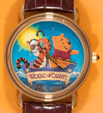 "THE WORLD OF DISNEY AT DOWNTOWN DISNEY" WINNIE THE POOH & TIGGER WATCH FRAMED DISPLAY.