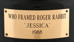 "WHO FRAMED ROGER RABBIT?" JESSICA RABBIT BRONZE STATUE.