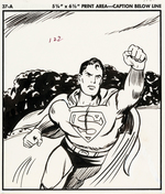 "SUPERMAN SMASHES THE SECRET OF THE MAD DIRECTOR" PAPERBACK BOOK ORIGINAL ART LOT.