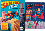 "SUPERMAN" PUNCH-OUT BOOK PAIR.