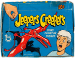 JEEPERS CREEPERS TOPPS DISPLAY BOX FOR UNUSUAL ISSUE.