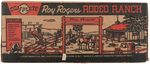 ROY ROGERS RODEO RANCH MARX PLAYSET #3986.