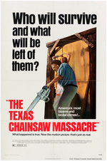"THE TEXAS CHAINSAW MASSACRE" MOVIE POSTER.