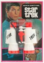 "STAR TREK" CARDED BINOCULARS.