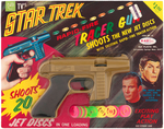 "STAR TREK RAPID-FIRE TRACER GUN."
