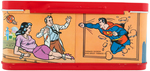 "SUPERMAN" UNUSED METAL LUNCHBOX WITH THERMOS.