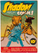 "THE SHADOW COMICS" VOL. 2 #2 COMIC PAGE ORIGINAL ART BY VERNON GREENE.