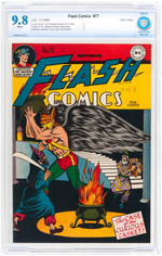 "FLASH COMICS" #77 NOVEMBER 1946 CBCS 9.8 NM/MINT OHIO COPY.