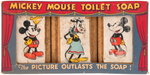 "MICKEY MOUSE TOILET SOAP" BOXED SET.