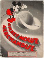RARE "MICKEY MOUSE MERCHANDISE" 1935 RETAILER'S CATALOG.