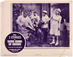 THREE STOOGES "SOME MORE OF SOMOA" LOBBY CARD.