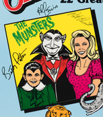 "THE MUNSTERS" CAST-SIGNED CIRCUS POSTER.
