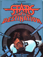 "THE STARS MY DESTINATION" COMIC BOOK PAGE ORIGINAL ART BY HOWARD CHAYKIN.