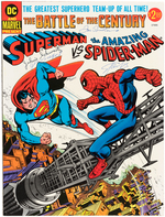 "SUPERMAN VS THE AMAZING SPIDER-MAN" COMIC BOOK SIGNED BY SIEGEL, SHUSTER, SCHWARTZ & STAN LEE.