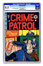 CRIME PATROL #10 FEBRUARY MARCH 1949 CGC 8.5 CREAM TO OFF-WHITE PAGES.