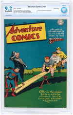 "ADVENTURE COMICS" #107 AUGUST 1946 CBCS 9.2 NM- OHIO PEDIGREE.