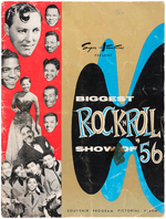 "BIGGEST ROCK 'N ROLL SHOW OF '56" MULTI-SIGNED PROGRAM.