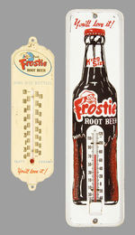 "FROSTY ROOT BEER" THERMOMETERS.
