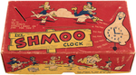 "SHMOO" BOXED CLOCK (PINK COLOR VARIETY).