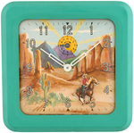 "ROY ROGERS & TRIGGER" BOXED ANIMATED ALARM CLOCK.