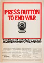 EIGHT ANTI-VIETNAM WAR POSTERS INCLUDING SEVERAL SCARCE EXAMPLES.