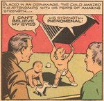 SUPERMAN ORIGIN 1942 SUNDAY COMICS NEWSPAPER SECTION.