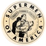 "SUPERMEN OF AMERICA" 1950s COLOR VARIETY LIKELY MATETSKY BOOK PHOTO EXAMPLE.