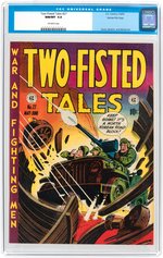 "TWO-FISTED TALES" #27 MAY-JUNE 1952 CGC 9.8 NM/MINT GAINES FILE COPY.
