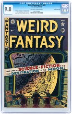 "WEIRD FANTASY" #15 (#3) SEPTEMBER-OCTOBER 1950 CGC 9.8 NM/MINT GAINES FILE COPY.