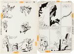 "FIRESTORM" #32 COMPLETE COMIC BOOK STORY ORIGINAL ART BY ALAN KUPPERBERG.