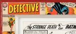 CARMINE INFANTINO "DETECTIVE COMICS" #347 COMIC BOOK PAGE ORIGINAL ART CUSTOM FRAMED DISPLAY.