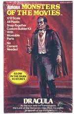 AURORA "MONSTERS OF THE MOVIES - DRACULA" FACTORY-SEALED MODEL KIT.